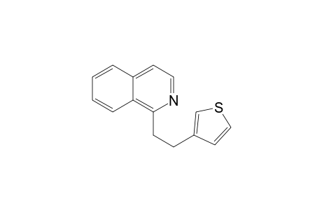1-(2-(thiophen-3-yl)ethyl)isoquinoline