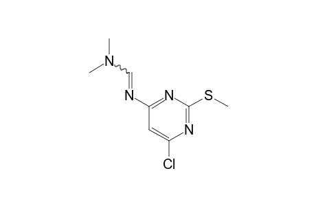 N'-[6-Chloro-2-(methylthio)pyrimidin-4-yl]-N,N-dimethylimidoformamide