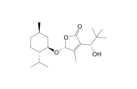 (5R)-3-[(1S)-1-Hydroxy-2,2-dimethylpropyl]-5-{[(1R,2S,5R)-2-isopropyl-5-methylcyclohexyl]oxy}-4-methylfuran-2(5H)-one