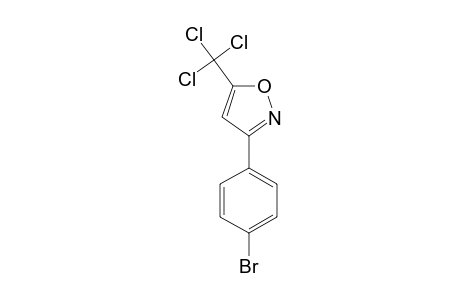 3-p-BROMO-PHENYL-5-TRICHLORO-METHYL-ISOXAZOLE