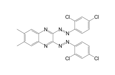 2,3-Bis(2,4-dichlorophenylhydrazo)-6,7-dimethylquinoxaline