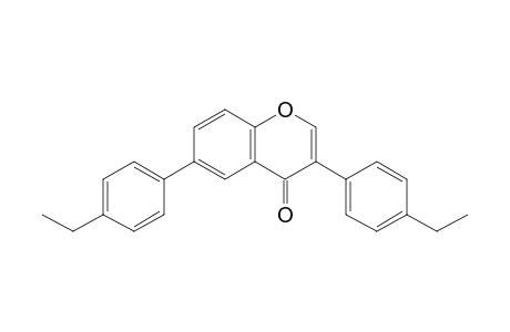 3,6-Bis(4-ethylphenyl)-4H-chromen-4-one