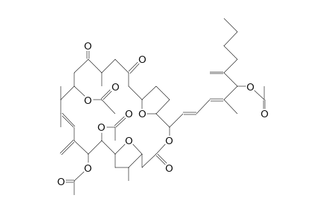 Amphidinolide C tetraacetate