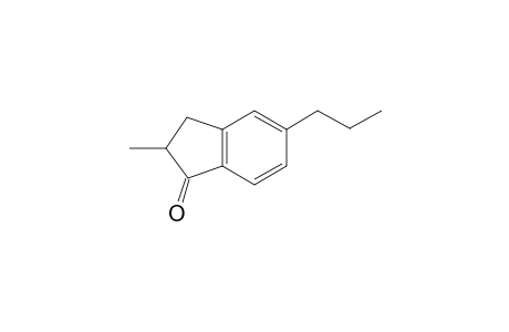 2-methyl-5-propyl-2,3-dihydro-1H-inden-1-one