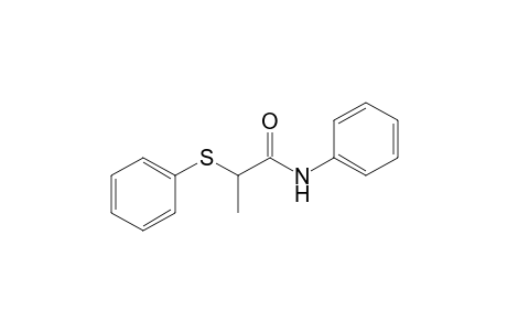 N-phenyl-2-(phenylsulfanyl)propanamide
