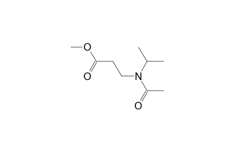 beta-Alanine, N-acetyl-N-(1-methylethyl)-, methyl ester