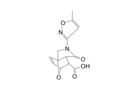 2-(5-methylisoxazol-3-yl)-1-oxo-1,2,3,6,7,7a-hexahydro-3a,6-epoxyisoindole-7-carboxylic acid