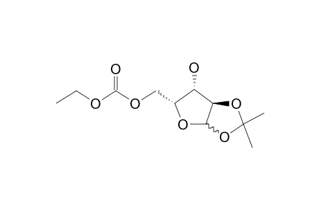 1,2-o-Isopropylidene-5-o-ethoxycarbonyl-D-xylofuranose