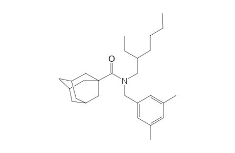 1-Adamantanecarboxamide, N-(3,5-dimethylbenzyl)-N-(2-ethylhexyl)-