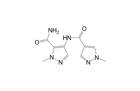N-[5-(aminocarbonyl)-1-methyl-1H-pyrazol-4-yl]-1-methyl-1H-pyrazole-4-carboxamide