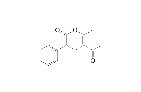5-Acetyl-6-methyl-3-phenyl-3, 4-dihydro-2H-pyran-2-one