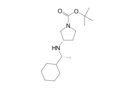 N-(tert-Butoxycarbonyl)-3(S)-(1-(R)-cyclohexylethyl)aminopyrrolidine