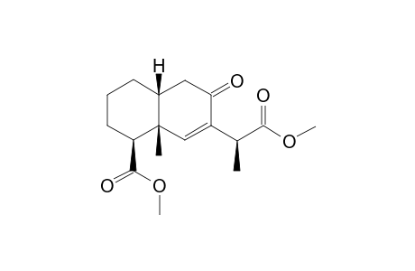 Dimethyl 11(R) / 11(S)-8-oxoeremophil-6(7)-en-12, 15-dioate