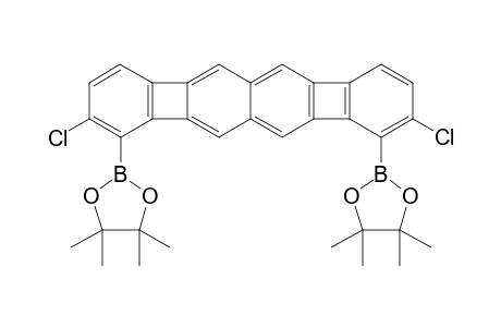 2,9-Dichloro-1,10-bis(4,4,5,5-tetramethyl-1,3,2-dioxaborolan-2-yl)biphenyleno[2,3-b]biphenylene