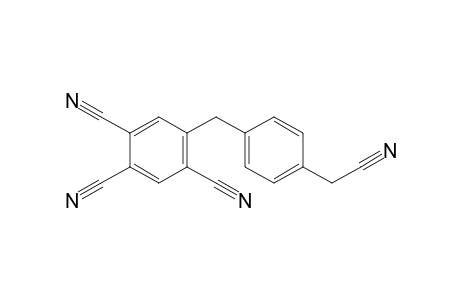 1,2,4-Tricyano-5-[p-(cyanomethyl)benzyl]benzene
