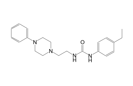 urea, N-(4-ethylphenyl)-N'-[2-(4-phenyl-1-piperazinyl)ethyl]-