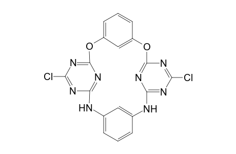 Diaza-dioxocalix[2]arene[2](chloro)triazine
