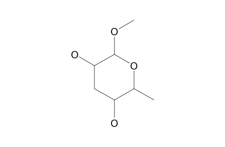 METHYL alpha(D)-3,6-DIDEOXY ARABINOPYRANOSIDE