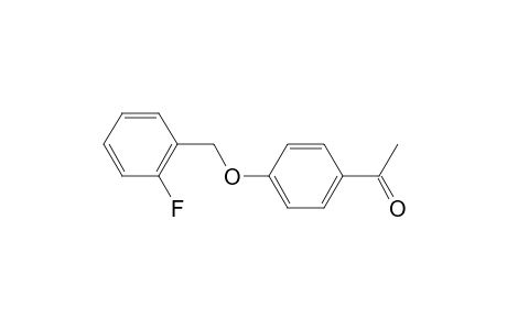 1-Ethanone, 1-[4-[(2-fluorophenyl)methoxy]phenyl]-