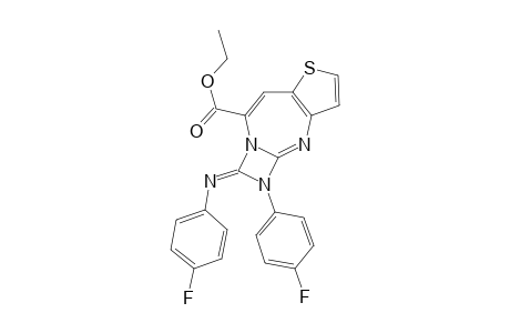 5,6-DI-(4-FLUOROPHENYL)-1,3-DIAZETO-[1',2'-A]-THIENO-[3,2-D]-[1,3]-DIAZEPINE