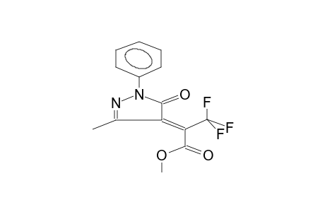 (Z)-4-(1-METHOXYCARBONYL-2,2,2-TRIFLUOROETHYLIDENE)-1-PHENYL-3-METHYLPYRAZOL-5-ONE