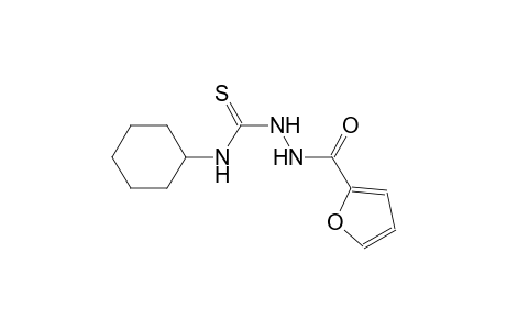 N-cyclohexyl-2-(2-furoyl)hydrazinecarbothioamide