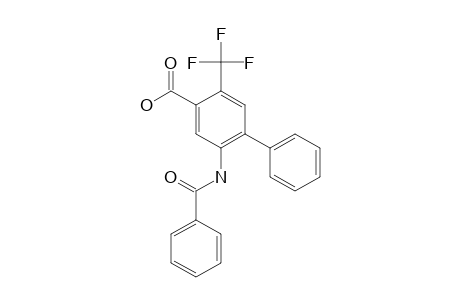 2-(BENZOYLAMINO)-5-(TRIFLUOROMETHYL)-BIPHENYL-4-CARBOXYLIC-ACID