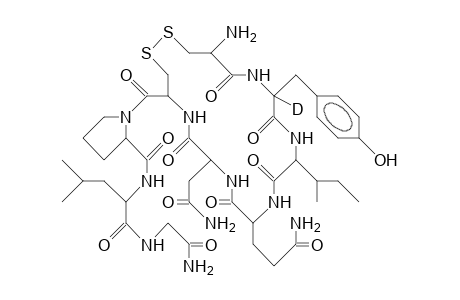 (2-D-[.alpha.-Deuterio]-tyrosine)-ocytocin