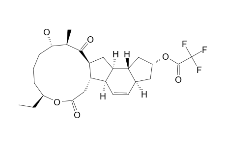 9-ALPHA-(TRIFLUOROACETOXY)-13,14-ALPHA-DIHYDRO-A-83543A-AGLYCON