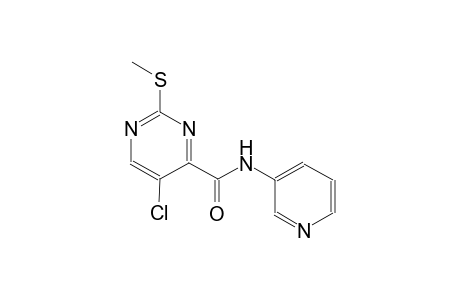4-pyrimidinecarboxamide, 5-chloro-2-(methylthio)-N-(3-pyridinyl)-