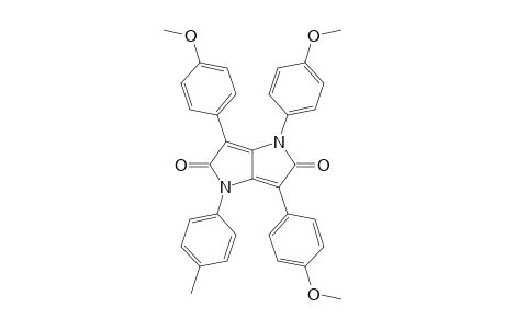1,3,6-Tri(4-methoxyphenyl)-4-(p-tolyl)pyrrolo[3,2-b]pyrrole-2,5-dione