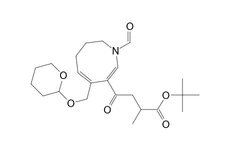 4-[(5E,7E)-1-formyl-6-(2-oxanyloxymethyl)-3,4-dihydro-2H-azocin-7-yl]-2-methyl-4-oxobutanoic acid tert-butyl ester