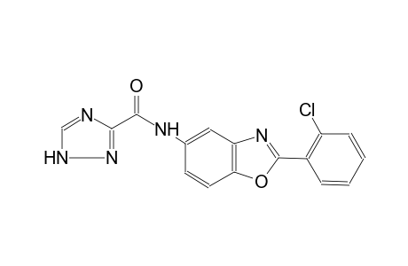 1H-1,2,4-triazole-3-carboxamide, N-[2-(2-chlorophenyl)-5-benzoxazolyl]-