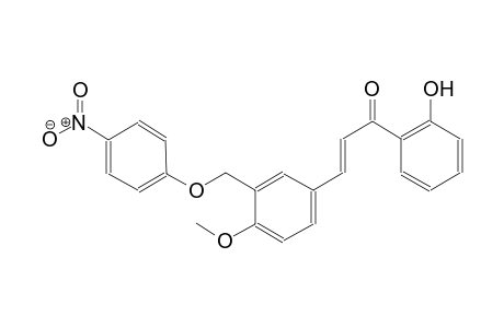 (2E)-1-(2-hydroxyphenyl)-3-{4-methoxy-3-[(4-nitrophenoxy)methyl]phenyl}-2-propen-1-one