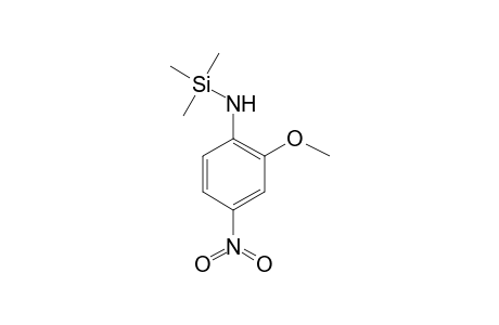 Aniline <2-methoxy-4-nitro>, mono-TMS