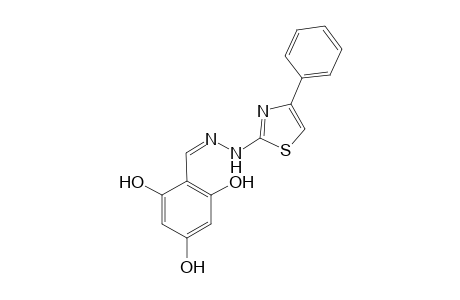 2-(2,4,6-Trihydroxybenzylidine)hydrazinyl-4-phenylthiazole