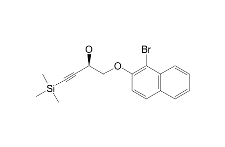 1-(1-BROMONAPHTH-2-YLOXY)-4-TRIMETHYLSILYLBUT-3-YN-2-OL