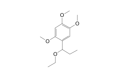 1-Ethoxy-1-(2,4,5-trimethoxyphenyl)propane
