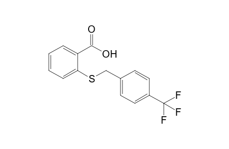 2-(4-(Trifluoromethyl)benzylthio)benzoic acid