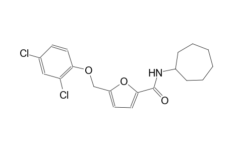 N-cycloheptyl-5-[(2,4-dichlorophenoxy)methyl]-2-furamide