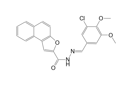 N'-[(E)-(3-chloro-4,5-dimethoxyphenyl)methylidene]naphtho[2,1-b]furan-2-carbohydrazide