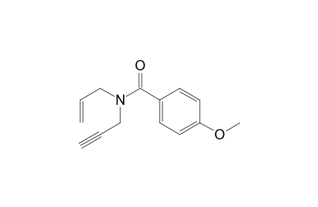 4-Methoxy-N-prop-2-enyl-N-prop-2-ynyl-benzamide