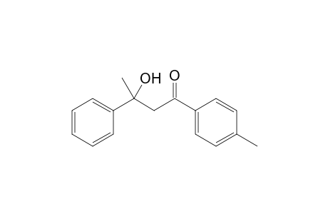 3-Hydroxy-3-phenyl-1-p-tolylbutan-1-one