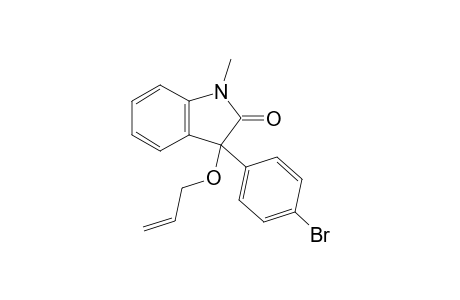 3-(Allyloxy)-3-(4-bromophenyl)-1-methylindolin-2-one