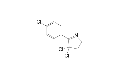 3,3-Dichloro-2-(4-chlorophenyl)-1-pyrroline