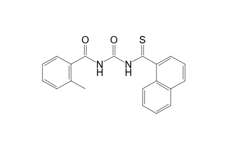 1-(thio-1-naphthoyl)-3-(o-toluoyl)urea