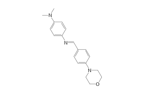 N1,N1-Dimethyl-N4-(4-morpholinobenzylidene)-1,4-benzenediamine