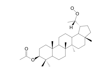 (20S)-3-BETA-ACETOXY-20-HYDROPEROXY-30-NORLUPANE