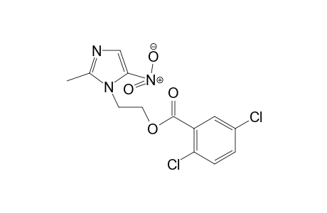 2-(2-Methyl-5-nitro-1H-imidazol-1-yl)ethyl 2,5-dichlorobenzoate