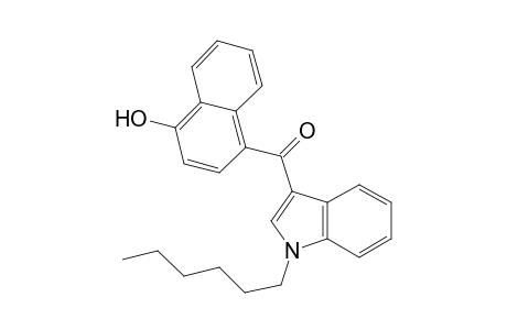 (1-hexyl-3-indolyl)-(4-hydroxy-1-naphthalenyl)methanone